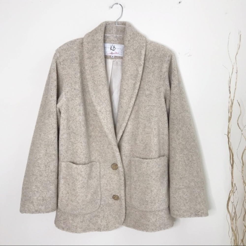 Vintage style Kristen Blake Apres Teddy Coat